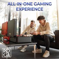 POGA - LUX PlayStation 5 Premium Portable Console Travel Case w/ Trolley and 23