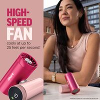Shark - ChillPill 3-in-1 Personal Cooling System with Fan, InstaChill Cooling Plate & Dry-Touch M... - Back View