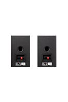 Polk Audio - Monitor XT15 Bookshelf Speaker Pair - Midnight Black - Back View