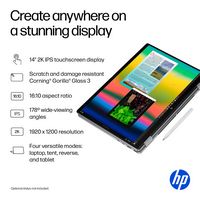 HP - OmniBook X Flip 2-in-1 - Copilot+ PC - 14