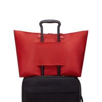 TUMI - Voyageur Just In Case Tote Bag - Puffy Red /White - Back View