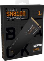 WD - BLACK SN8100 1TB Non-Heatsink Internal SSD Gen 5x4 NVMe - Back View