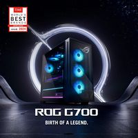 ASUS - ROG G700 Gaming Desktop - Intel Core Ultra 5 - 16GB Memory - NVIDIA GeForce RTX 5060 16GB ... - Back View