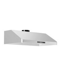 ZLINE - 30 inches - Externally Vented - Under cabinet Range Hood - Brushed Stainless Steel - Back View