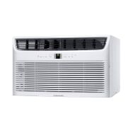 Frigidaire - 115V 8,000 BTU 350 Sq. Ft. Smart In Wall Air Conditioner - White - Back View