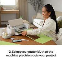 Cricut - Explore 4 Smart Cutting Machine - Seashell - Back View