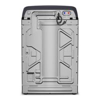 Maytag - 5.2 Cu. Ft. Smart Top Load Washer with Pet Pro - Midnight Steel - Back View