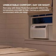 TCL - 350 Sq. Ft. 8,000 BTU Smart Window Air Conditioner - White - Back View
