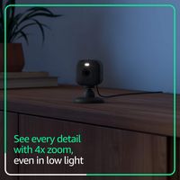 Blink - Mini 2K+ Compact plug-in security camera, 2K video resolution, color night vision, enhanc... - Back View
