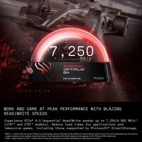 SANDISK - 1TB Optimus GX 7100 PCIe 4.0 x4 M.2 2280 NVMe SSD - Back View