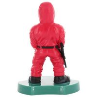 Cable Guys by Exquisite Gaming - Cable Guys: Squid Games - Triangle Guard Earbud & Phone Holder - Back View