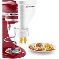 KitchenAid - Gourmet Pasta Press Attachment for Stand Mixers - White - Back View
