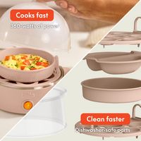 Bella - 14-Count Egg Cooker - Blossom - Back View