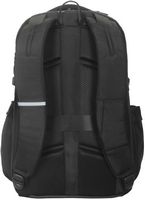 Targus - 17” Voyager EXP Travel Backpack - Black/Orange - Back View