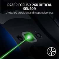 Razer - Cobra Hyperspeed Lightweight Optical Gaming Mouse with Chroma RGB Backlighting - Wireless... - Back View