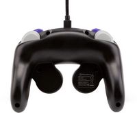 PowerA - GameCube Style Wired Controller for Nintendo Switch - Wired: Black - Back View