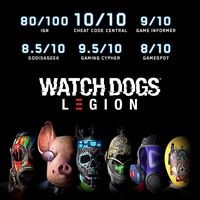 Watch Dogs: Legion Gold Edition SteelBook - PlayStation 5, PlayStation 4 - Back View