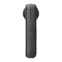 Insta360 - X5 Essentials Bundle - Black - Back View