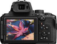 Nikon - Coolpix P950 16.0-Megapixel Digital Camera - Black - Back View