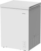 Frigidaire - 5 cu. ft. Garage Ready Chest Freezer - White - Back View