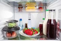 AcuRite - Digital Fridge and Freezer Thermometer with Wireless Sensors - White - Back View