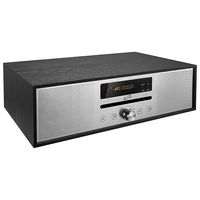 iLive - Bluetooth CD Home Stereo System - Silver - Back View