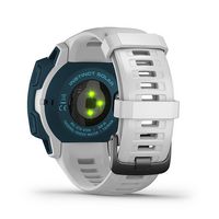 Garmin - Instinct Solar Surf GPS Smartwatch 45mm Fiber-Reinforced Polymer - Cloudbreak - Back View