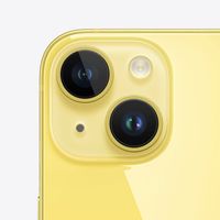 Apple - iPhone 14 128GB - Yellow (Verizon) - Back View
