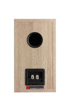 DALI OBERON 3 Bookshelf Speakers - Pair - Light Oak - Back View