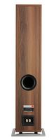 DALI - Oberon 7 Floorstanding Speaker (Each) - Dark Walnut - Back View