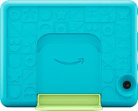 Amazon - Fire 10 Kids – 10.1” Tablet – ages 3-7 - 32 GB - Aquamarine - Back View