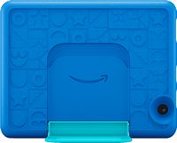 Amazon - Fire 10 Kids – 10.1” Tablet – ages 3-7 - 32 GB - Sky Blue - Back View