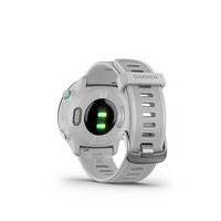 Garmin - Forerunner 55 GPS Smartwatch 42mm Fiber-Reinforced Polymer - Whitestone - Back View