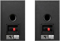 Polk Audio - Monitor XT15 Bookshelf Speaker Pair - Midnight Black - Back View