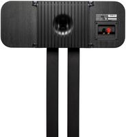 Polk Audio - Signature Elite ES30 Hi-Res Center Channel Speaker - Stunning Black - Back View