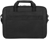 Targus - Classic Slim Briefcase for 15.6 Laptops - Black - Back View