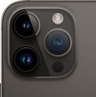 Apple - iPhone 14 Pro Max 128GB - Space Black (Verizon) - Back View