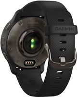 Garmin - Venu 2 Plus GPS Smartwatch 43 mm Fiber-reinforced polymer - Slate - Back View