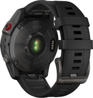 Garmin - epix (Gen 2) GPS Smartwatch 47mm Fiber-reinforced polymer - Titanium - Back View