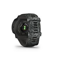 Garmin - Instinct 2 Camo Edition 45 mm Smartwatch Fiber-reinforced Polymer - Graphite Camo - Back View