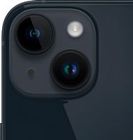 Apple - iPhone 14 512GB (Unlocked) - Midnight - Back View