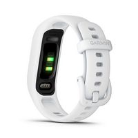 Garmin - vívosmart 5 Smart Fitness Tracker + Heart Rate Small/Medium - White - (2022) - Back View