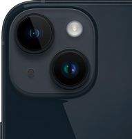 Apple - iPhone 14 Plus 128GB (Unlocked) - Midnight - Back View