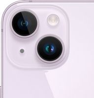 Apple - iPhone 14 128GB (Unlocked) - Purple - Back View