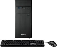 ASUS - Performance Desktop - Intel Core i5-12400 - 8GB Memory  - 512GB SSD - Black - Back View