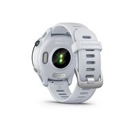 Garmin - Forerunner 255S Music GPS Smartwatch 41 mm Fiber-reinforced polymer - Whitestone - Back View