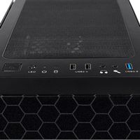 CLX - SET Gaming Desktop - AMD Ryzen 5 5600G - 8GB Memory - Radeon Graphics Shared - 500GB M.2 NV... - Back View