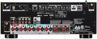 Denon - AVR-S970H 90W 7 Ch Bluetooth Capable HDR Compatible with HEOS and Dolby Atmos 8K Ultra HD... - Back View