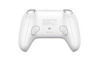 8BitDo - Ultimate Bluetooth Controller for Nintento Switch and Windows PCs with Dock - White - Back View