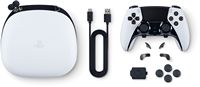 Sony - DualSense Edge Wireless Controller - Black ||| White - Back View